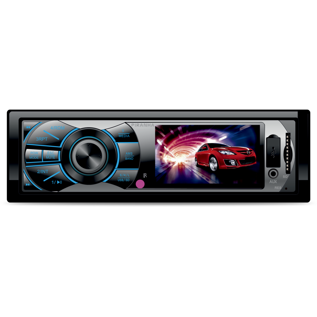 Piranha Cobra R Type 3 inç Ekranlı USB li Hafıza Kartlı Oto Teyp