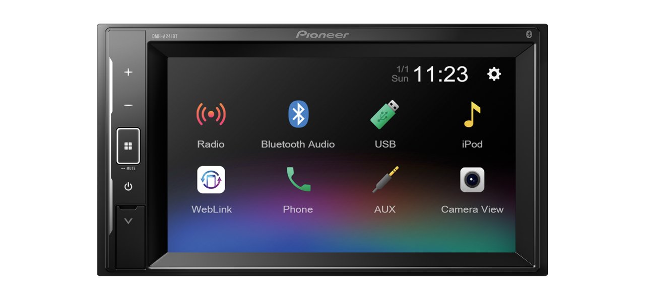 Pioneer DMH- A 241 BT Bluetoothlu Universal Double Teyp