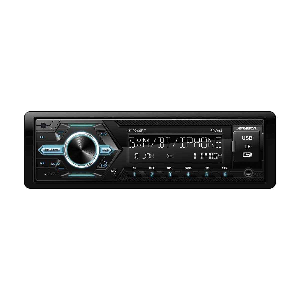 Jameson JS-9240BT Bluetoothlu Çift USBli Hafıza Kartlı Oto Teyp