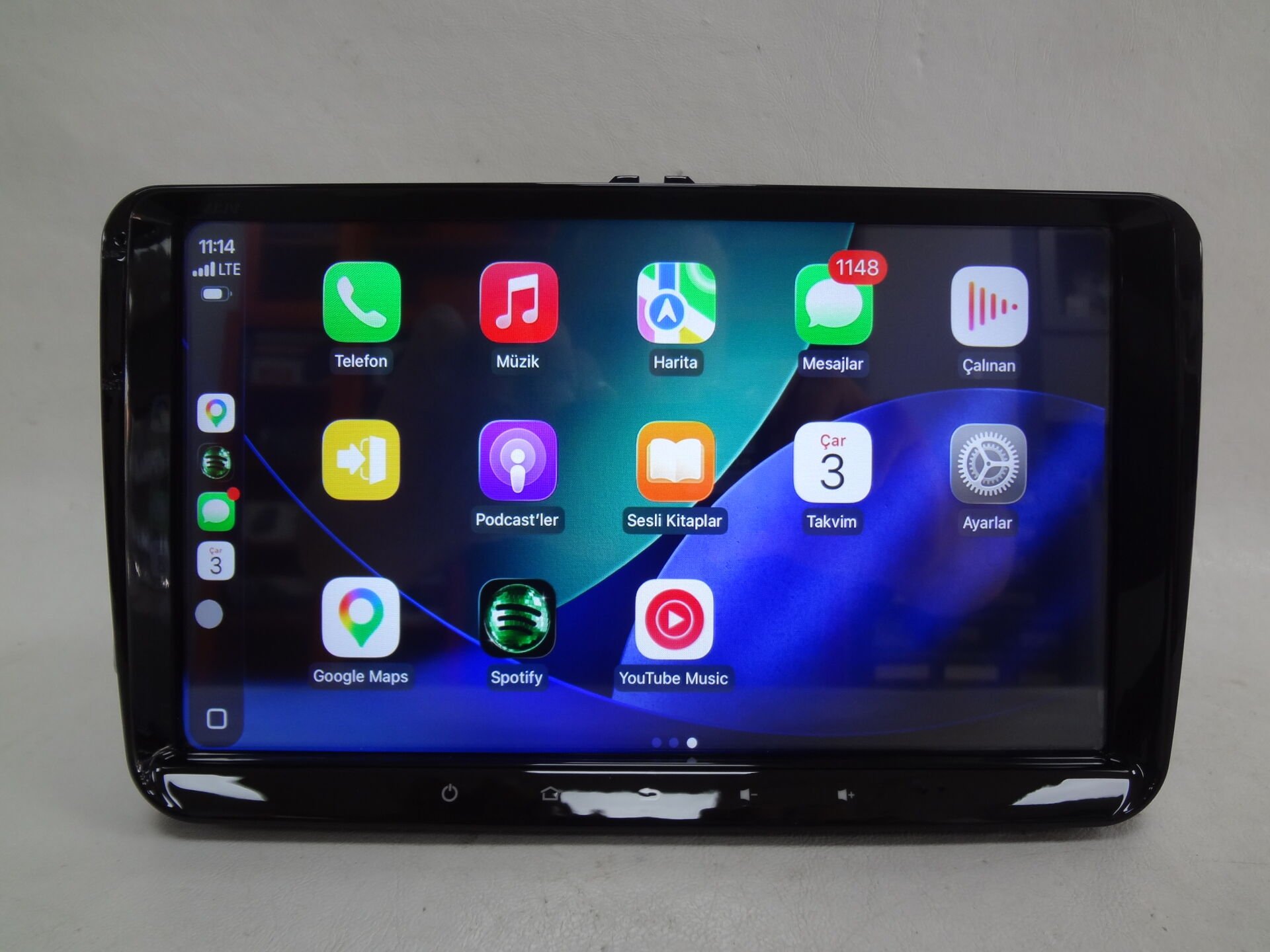 Volkswagen Uyumlu 9 inç Android 14 CarPlay Android Auto Multimedya 4+64 Cadence G120