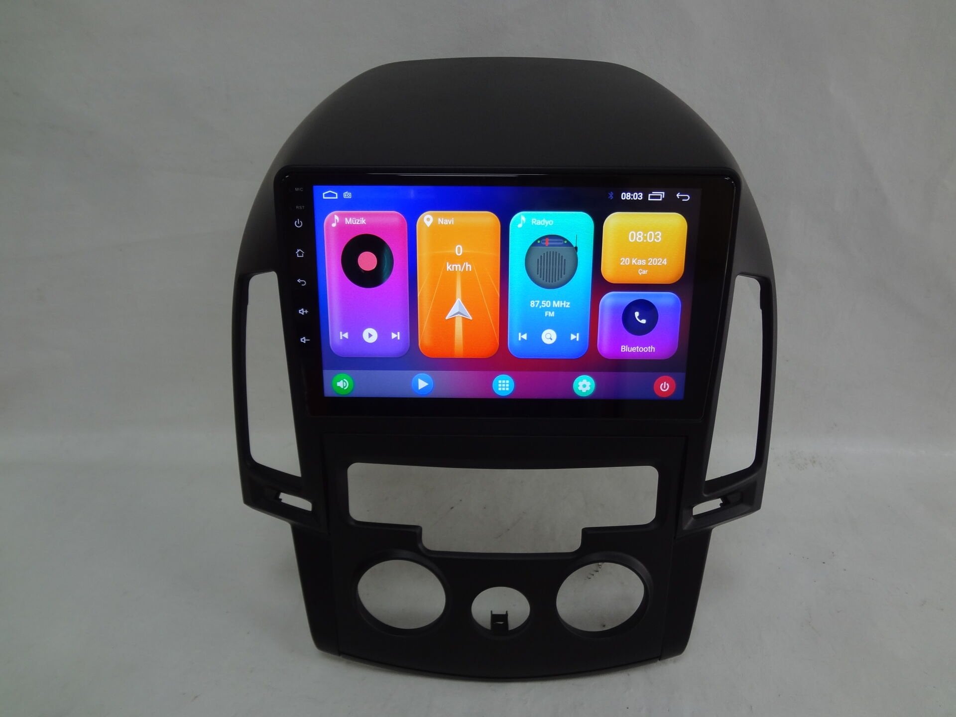 Navix Hyundai i30 Uyumlu Android 13 CarPlay Android Auto QLED Multimedya