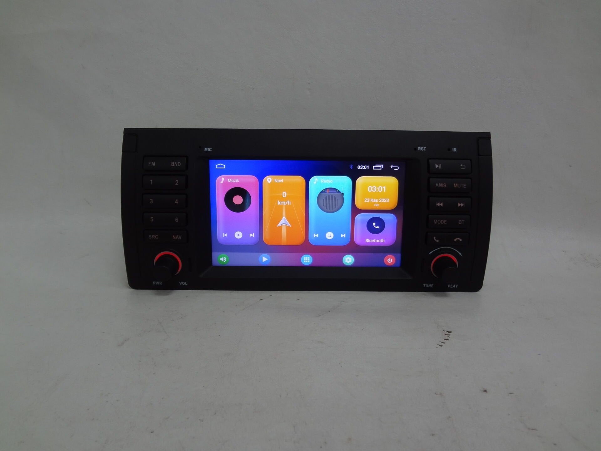 Navix AYT14Ultra BMW E39-X5 Uyumlu 7 inç Android 14 CarPlay Multimedya