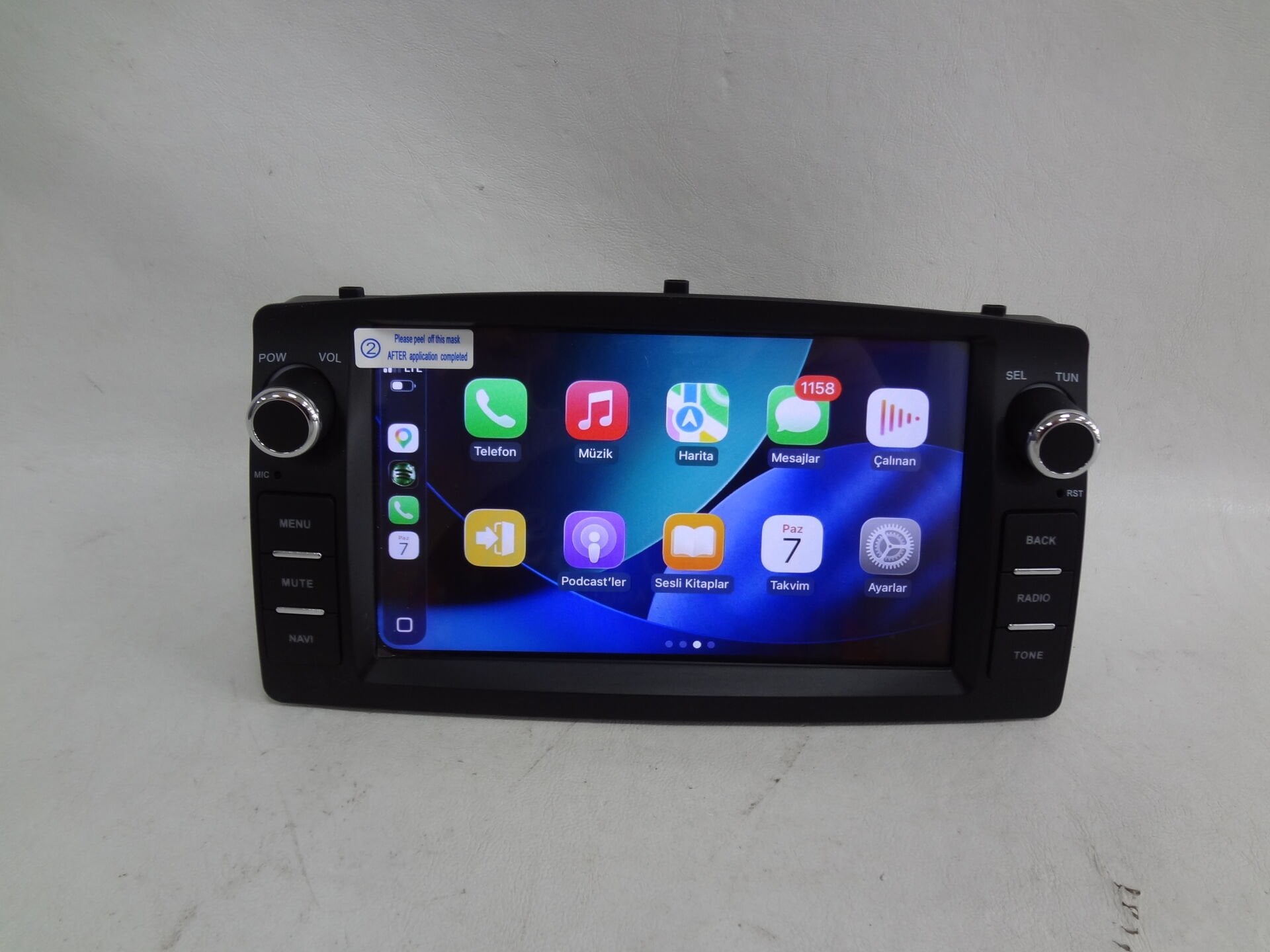 Navix AYT14Ultra Toyota Corolla Sol 7 inç Android 14 CarPlay Multimedya