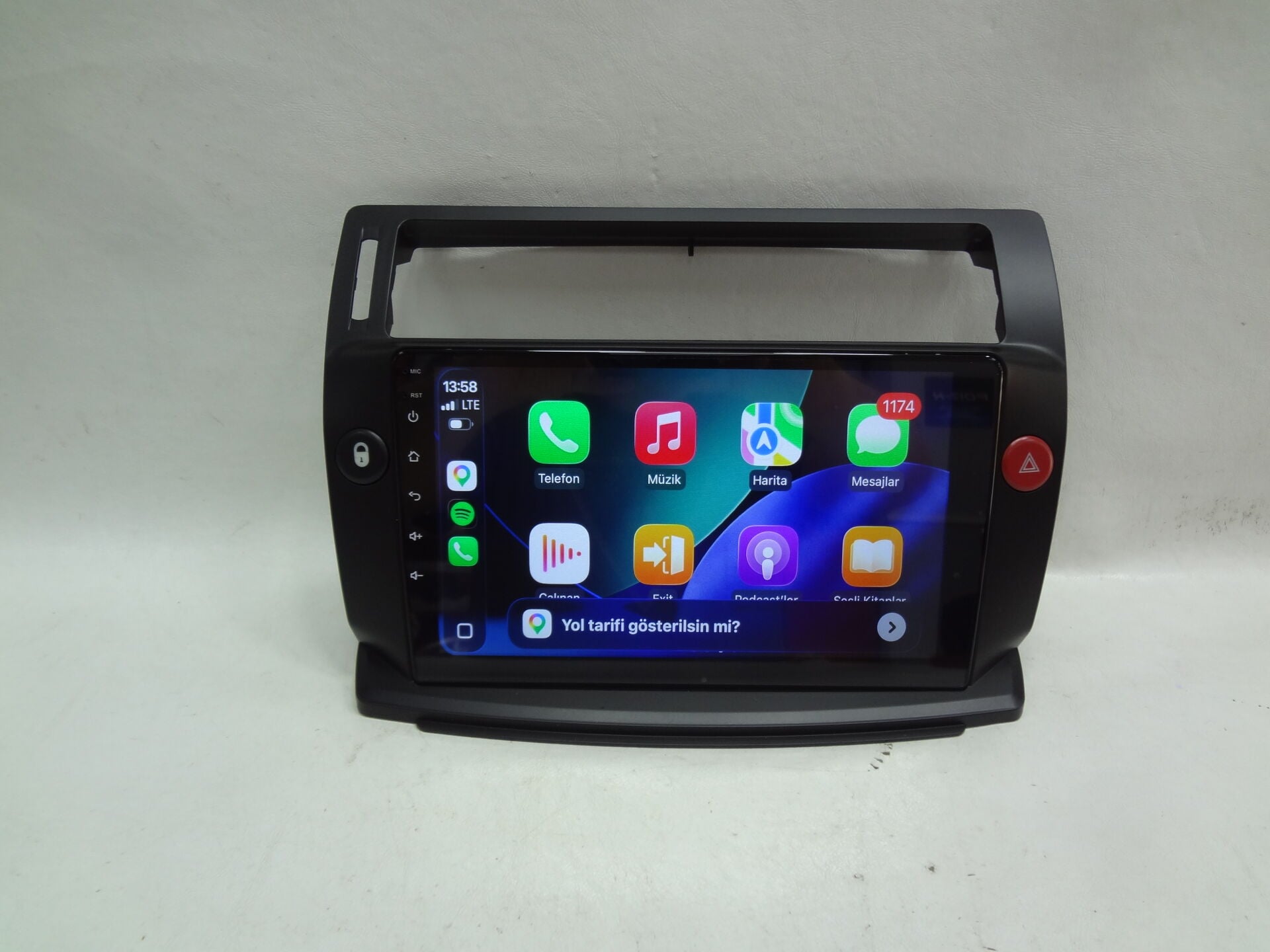 Navix V8 Turbo Citroen C4 Uyumlu Android 15 CarPlay Android Auto Multimedya 4+64
