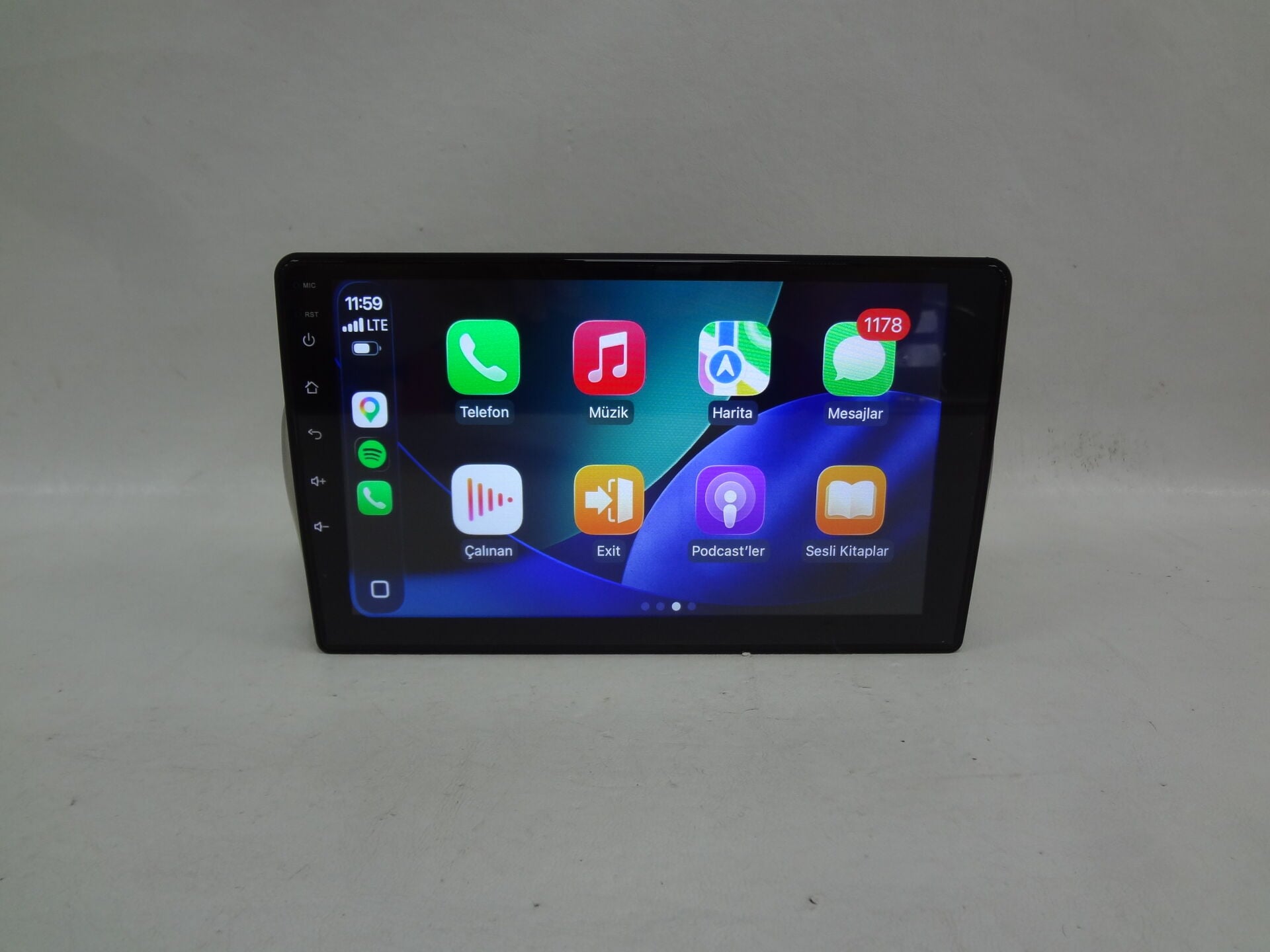 Navix V8 Turbo Fiat Fiorino Uyumlu 9 inç Android 15 CarPlay Android Auto Multimedya 4+64
