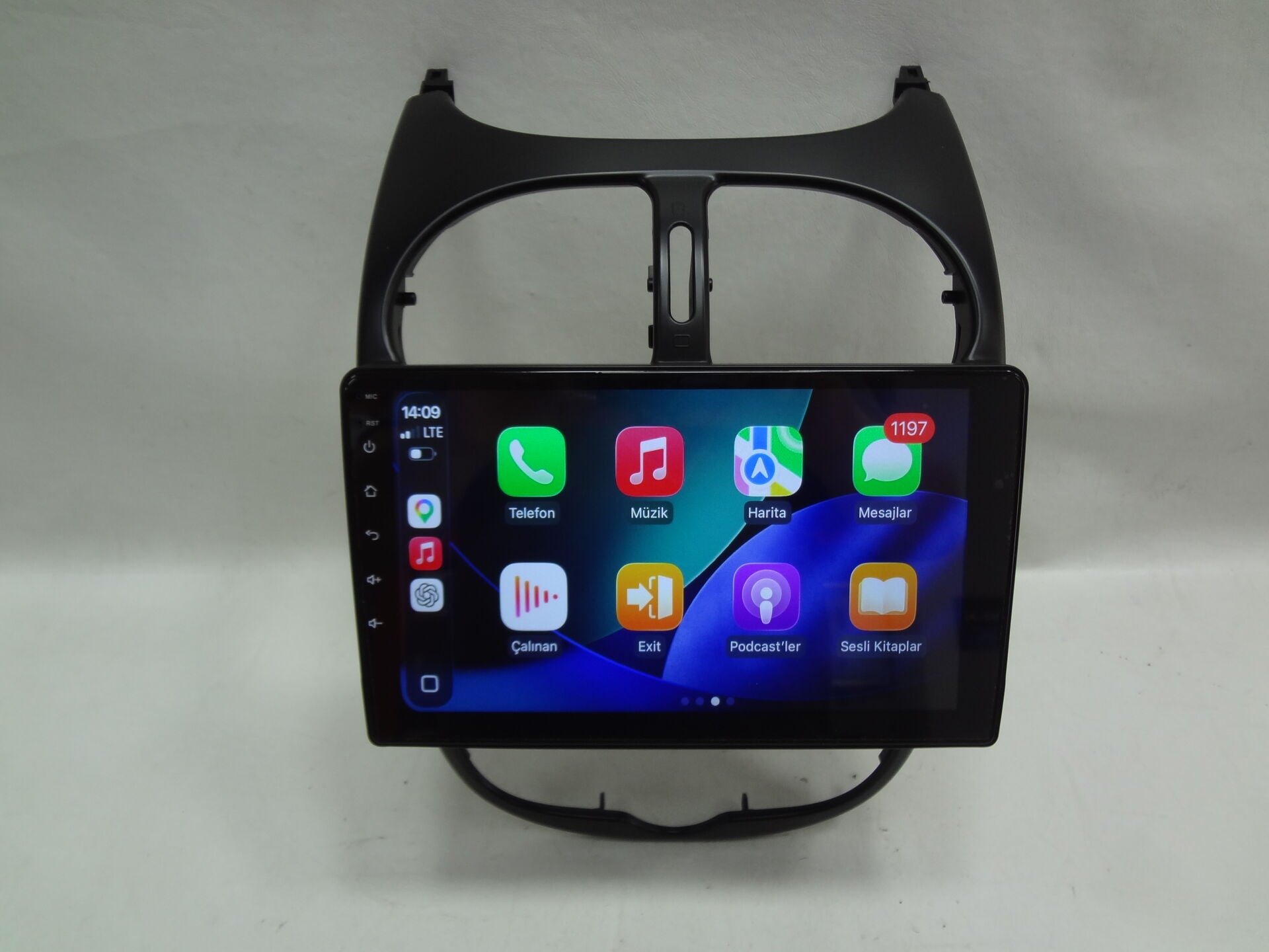 Navix V8 Turbo Peugeot 206 Uyumlu Android 15 CarPlay Android Auto Multimedya 4+64