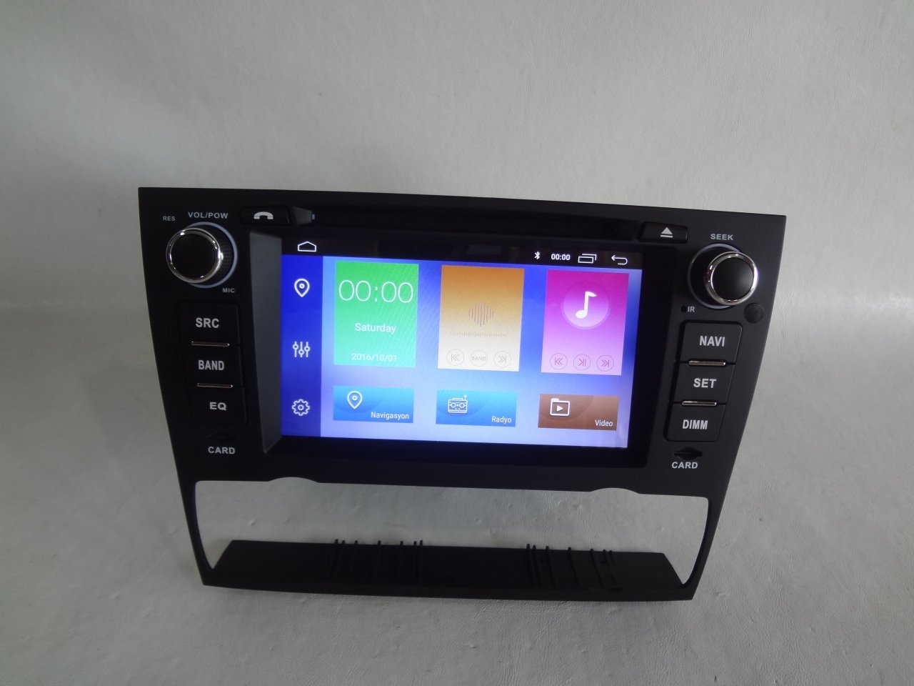 Navix MT-N813 Android 10.0 BMW E90 Uyumlu CarPlay Multimedya Double Teyp