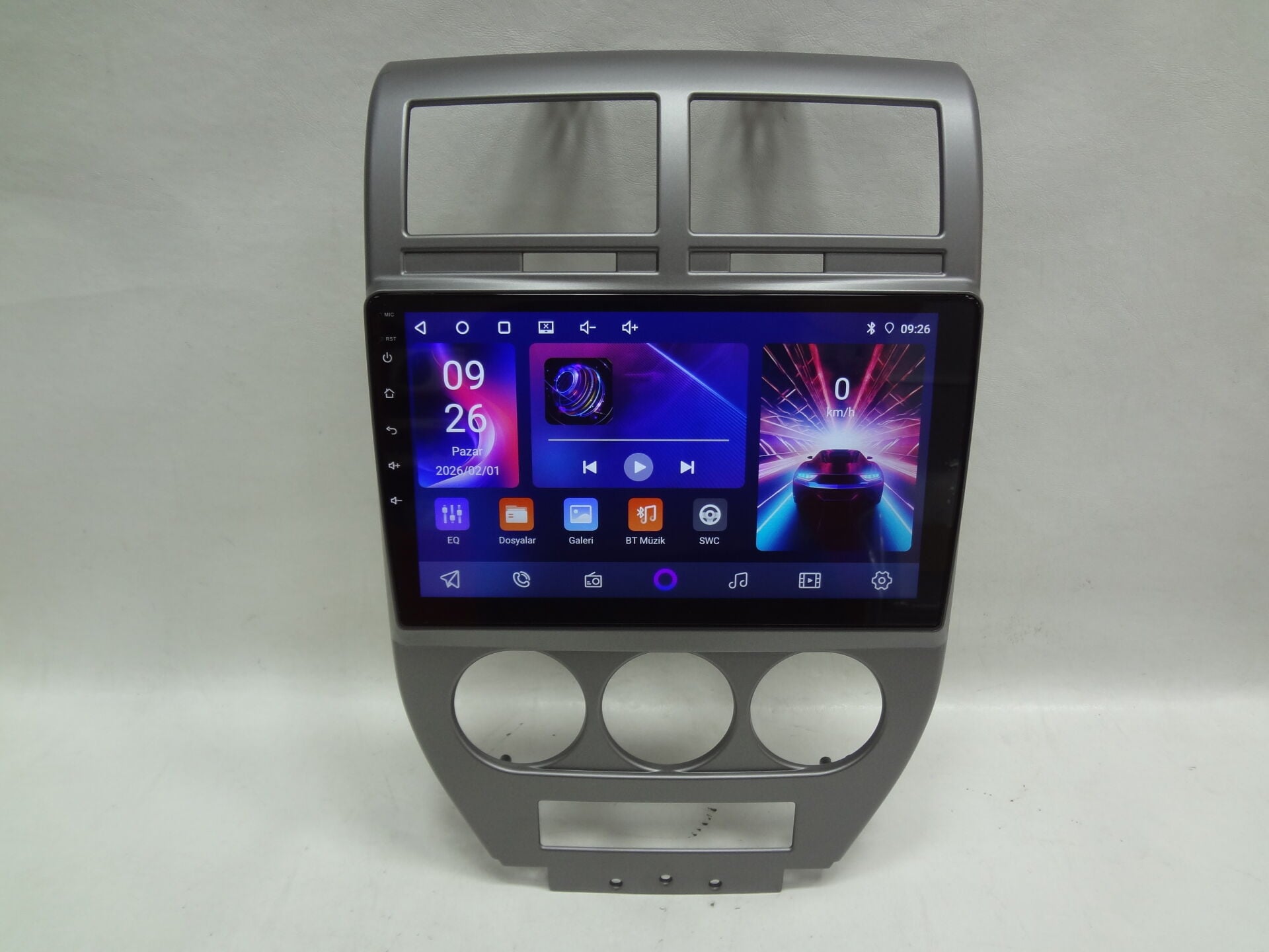Navix V8 Turbo Jeep Patriot Uyumlu Android 15 CarPlay Android Auto Multimedya 4+64