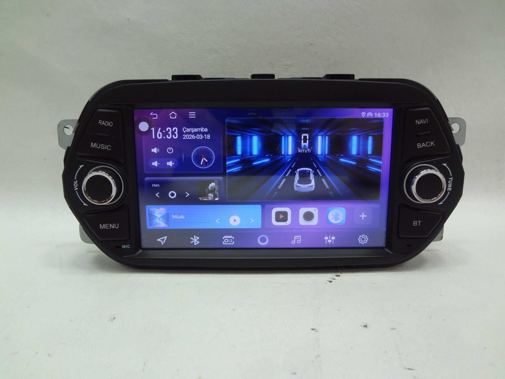 Fiat Egea Uyumlu 7 inç Android 14 CarPlay Android Auto Multimedya 4+64 Cadence G130