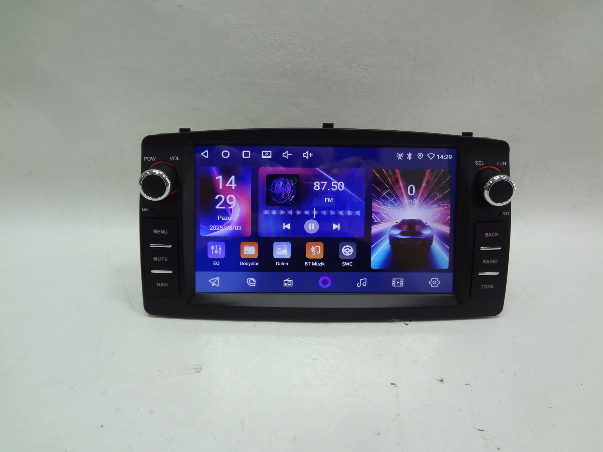 Navix V8 Turbo Toyota Corolla Soll ve Terra Uyumlu 7 inç Android 15 CarPlay Android Auto Multimedya 4+64