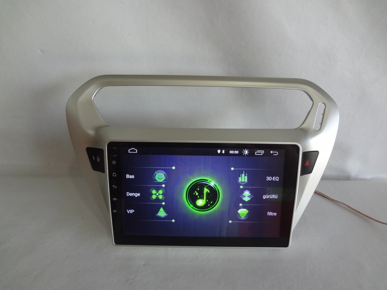 Navix MT-B8640 Android 10.0 Peugeot 301 Uyumlu CarPlay Multimedya Double Teyp