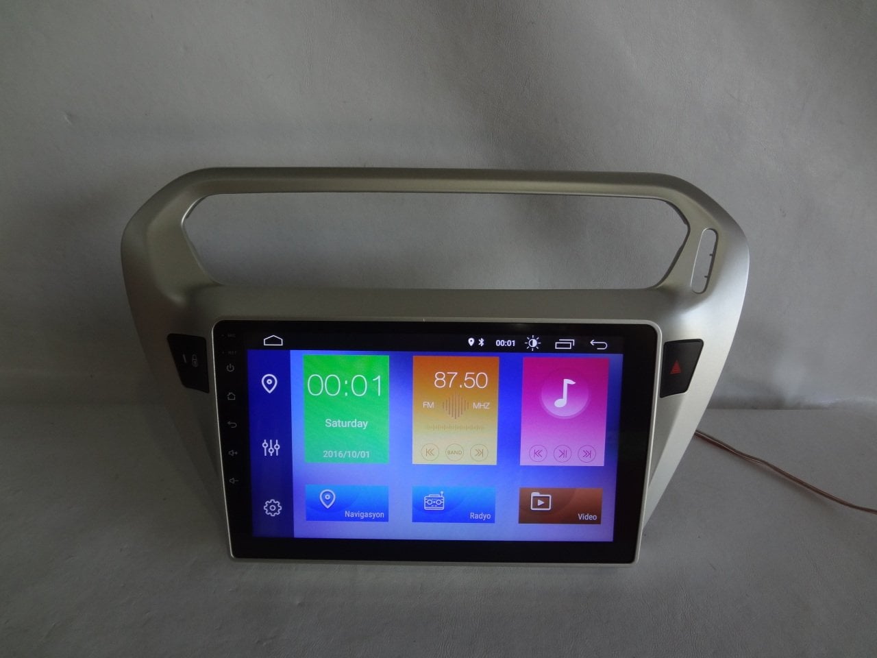Navix MT-B8640 Android 10.0 Citroen C-Elysee Uyumlu CarPlay Multimedya Double Teyp