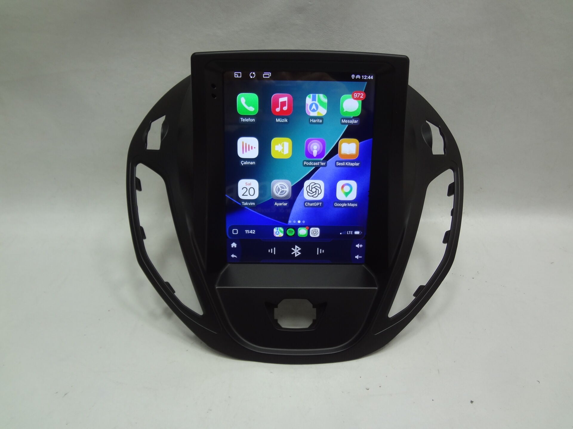 Clarion GL-300 Ford Courier Tesla 9.7 inç Android 15 CarPlay Android Auto Multimedya 4+64