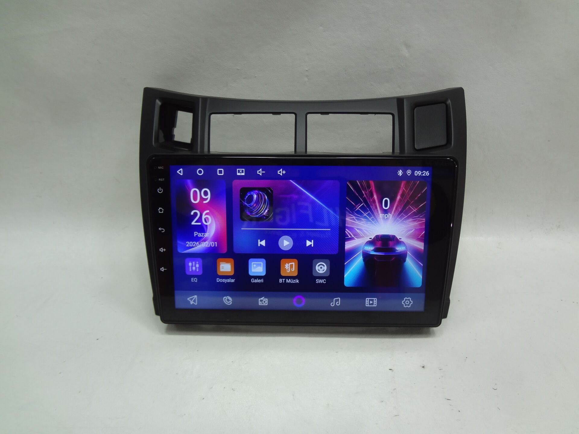 Navix V8 Turbo Toyota Old Yaris (2005-2011) Uyumlu Android 15 CarPlay Android Auto Multimedya 4+64