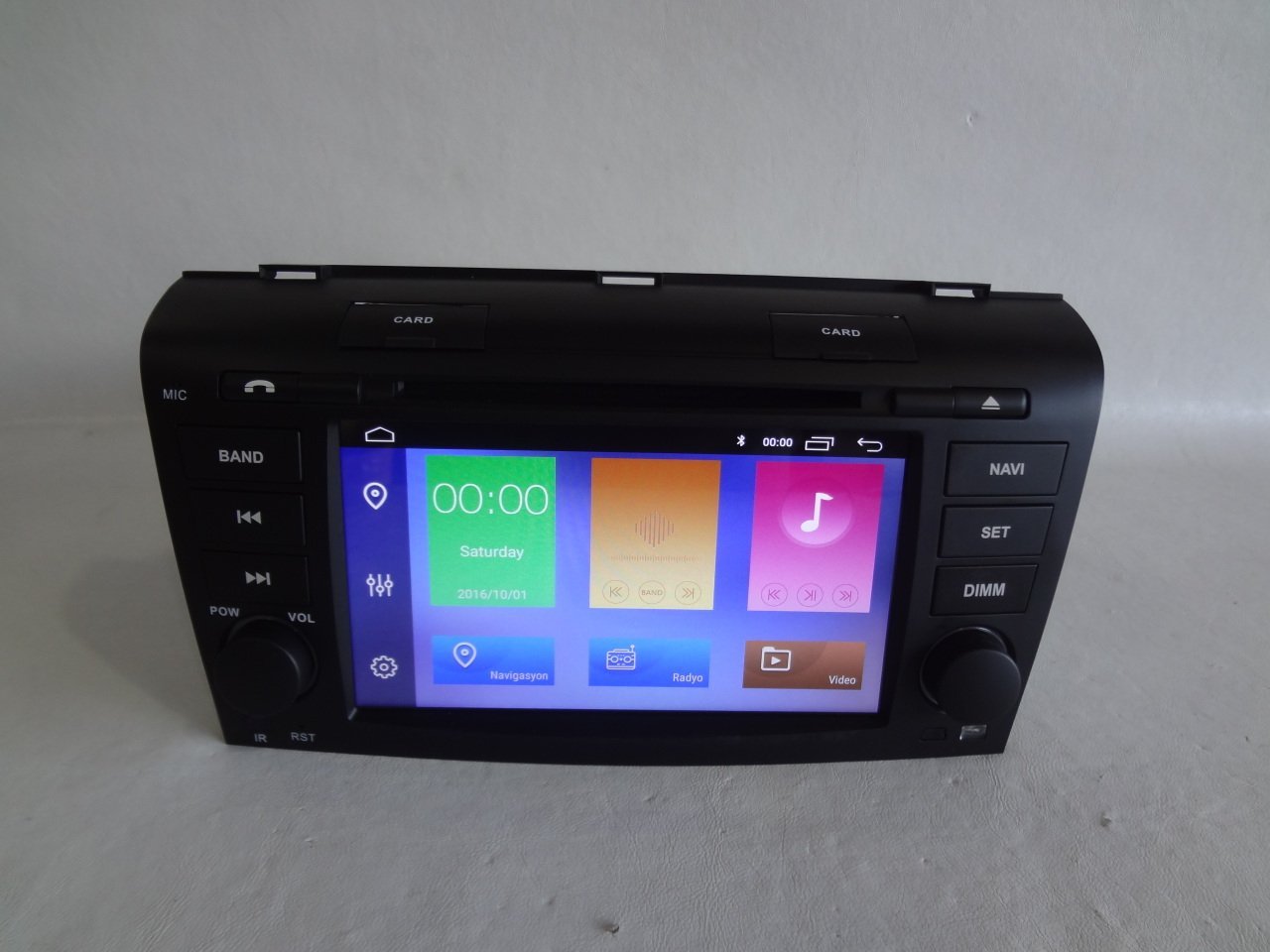 Navix MT-N891 Android 10.0 Mazda 3 Uyumlu CarPlay Multimedya Double Teyp