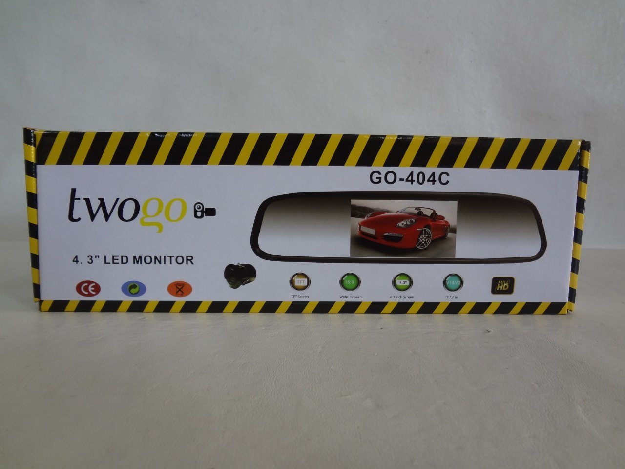 Two-Go Go-404C 4.3 inç Aynadan Ekranlı Monitör ve Kamera