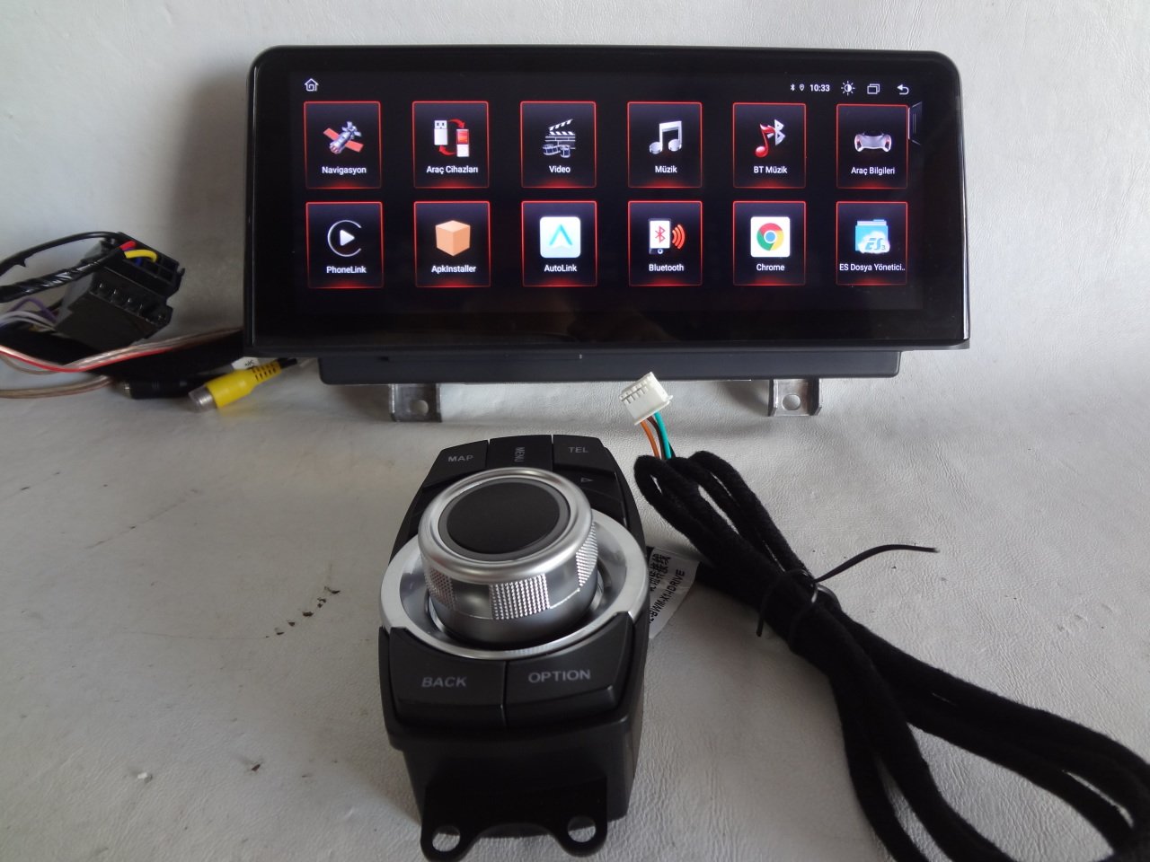 Navix BMW-TSE84X1 Android 10.0 BMW X1 E84 CarPlay Multimedya 4+64